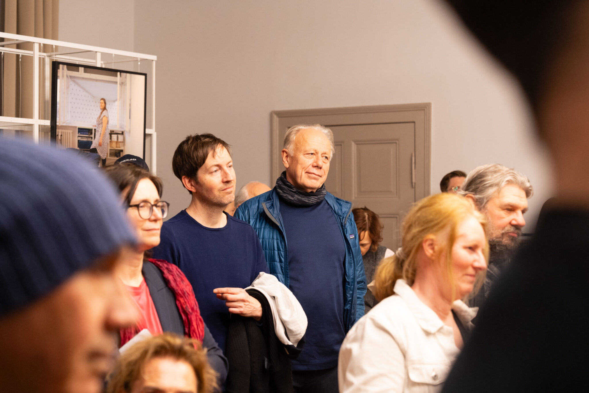 © Emad Ette - Mit dabei: Jürgen Trittin, ehemaliger Politiker der Bündnis 90/Die Grünen und Birgitte Tovborg-Jensen, die Kulturattaché des dänischen Außenministeriums in Berlin (re.).